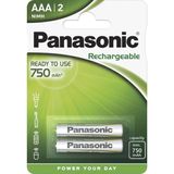 PANASONIC R2U P03E AAA 750mAh BL2 (HHR-4MVE)