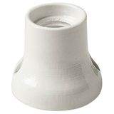 E27 lamphld porcelain base white