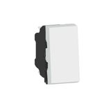 1-WAY PUSHSWITCH 6A 1 MODULE WHITE EUROPE