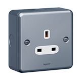 Synergy™ - Socket outlet - 1 gang unswitched - 13 A 250 V~ - metalclad