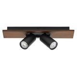 DECOR SPOT MERCURY BLACK 2x3.4W 927 DIM