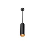 TubiXx LED pendant 3000K black-gold