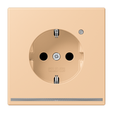 SCHUKO socket with LED pilot light LC321 LC1520-OLNW237