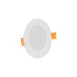 DURE 3 DOWNLIGHT 5W NW 230V 110DEG IP54 IK06 95x31 WHITE ROUND INTEGRATED DRIVER