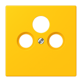 Centre plate for SAT-TV-FM LC4320W LC990SAT263