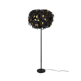 Leavy floor lamp 3xE14 matt black