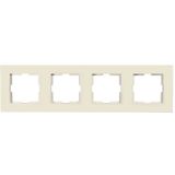 Karre Accessory Beige Four Gang Frame