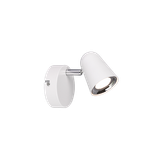 Toulouse LED spotlight 1-pc matt white