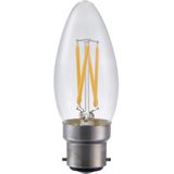 LED Ba22d Fila Candle C35x100 230V 320Lm 4W 925 AC Clear Dim