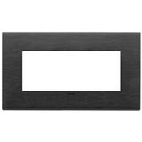 Plate 5M BS metal brushed black