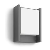 Arbour wall lantern anthracite 1x6W 230V