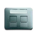 1800-266 CoverPlates (partly incl. Insert) carat® titanium