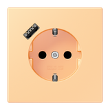 SCHUKO socket with USB charger LC4320P LC1520-18A258