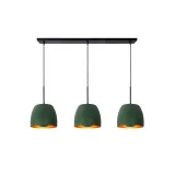 Lucide NOLAN - Pendant light - 3xE27 - Green