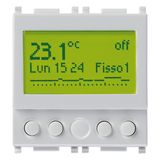 Timer-thermostat 120-230V Silver