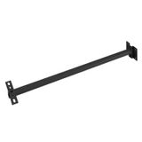 Wall bracket for Outdoor Beam & MILOX floodlight,black,80cm