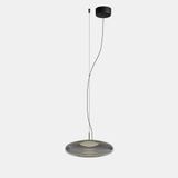 Pendant Plat Surface LED LED 10.5;10.5W 2700K Black 762lm