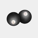 Wall fixture Trip Double ø300mm / ø300mm E14 7W Black