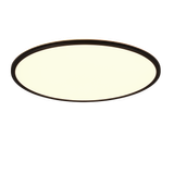 Scott LED ceiling lamp 50 cm matt black