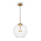 Modern Cometa Pendant Lamp Matt Gold