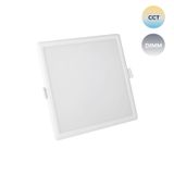 CHLOE  COB LED  230V 16W IP20 24ST  WW CEILING SILVER MAT