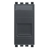 RJ45 Keystone adaptor grey