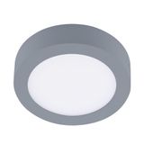 Know LED Flush Light 12W 4000K Round Grey