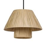 DECOR BAMBOO PAPER HUT PEND 280 E27LEDV