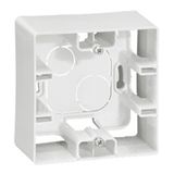 Surface mounting box Niloé - 1 gang - white