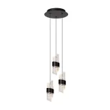 KLIGANDE Pendant light-Black-Ø25-LED Dimm.-8W