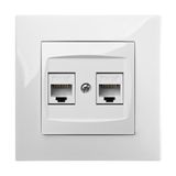 CARLA SOCKET 2xRJ40 cat 5e