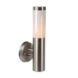 KIBO Wall Light  IP44 H39,5cm E27 Satin Chrome