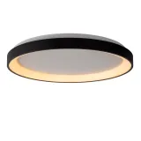 Lucide VIDAL - Flush ceiling light - Ø 48 cm - LED Dim. - 1x38W 2700K - Black