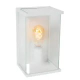 Lucide CLAIRE - Wall lamp Indoor/Outdoor - 1xE27 - IP54 - White