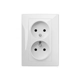 CARLA SOCKET 2x2P MONOLIT