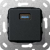 USB 3.0 A G-Ch Insert black m