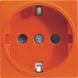 Systo Socket Schuko screwless Orange