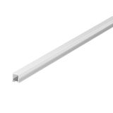 GRAZIA 10 LED Surface profile, flat, grooved, 2m, alu