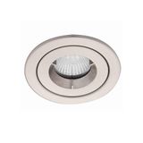 iCage Mini IP65 GU10 Die-Cast Fire Rated Downlight Satin Chrome