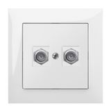 SENTIA 2xTV, FF TYPE SOCKET