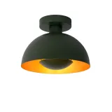 Lucide SIEMON - Flush ceiling light - Ø 25 cm - 1xE27 - Green