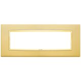 Classic plate 7M Galvan.satin gold