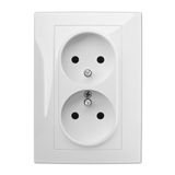 CARLA SOCKET 2x2P+Z MONOLIT