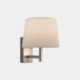 Wall fixture Metrica Shade E27 60W Satin nickel