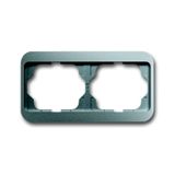 1722-266 Cover Frame alpha titanium