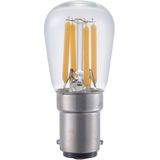 LED Ba15d Fila Pygmy P26x56 230V 210Lm 3W 925 AC Clear Dim