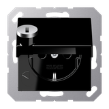 SCHUKO® socket with safety lock A1520BFKLSLSW