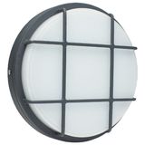 Schwabe LED Wandlamp 20W Rond Zwart IP65