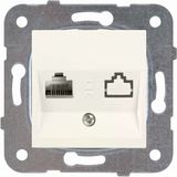 Karre-Meridian Beige One Gang Data Socket (CAT5)