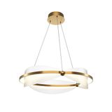 Modern Breeze Pendant lamp Brass